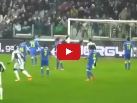 Bàn thắng với quỹ đạo siêu ảo của Paul Pogba vs Udinese