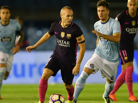 Barca thua đau, Iniesta "khóc" trên mạng xã hội