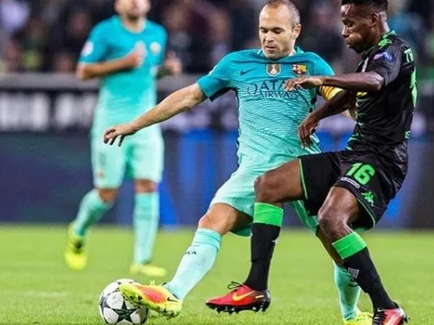 Barcelona bị bất ngờ bởi chiến thuật của Monchengladbach