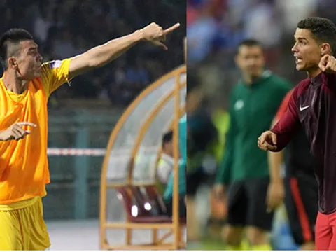 Bật Hiếu tái hiện hình ảnh của Ronaldo trận chung kết EURO 2016