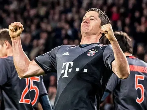 Bayern đoạt vé sớm sau cú đúp của Lewandowski