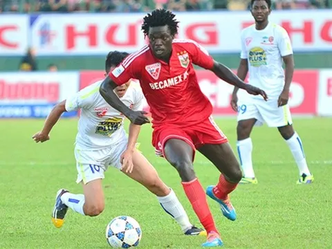 Moses ra đi, B.Bình Dương khó bảo vệ ngôi vương tại V-League 2016