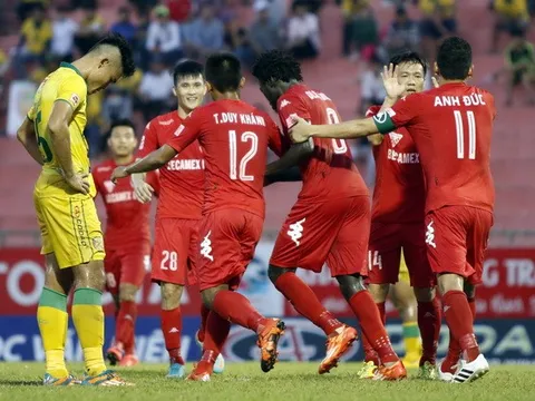 B.Bình Dương đã đầu hàng trong cuộc đua vô địch V-League 2016?