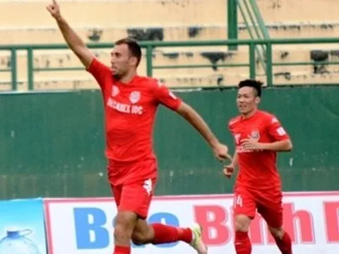 Becamex Bình Dương 3-2 Long An (Vòng 23 V-League 2016)