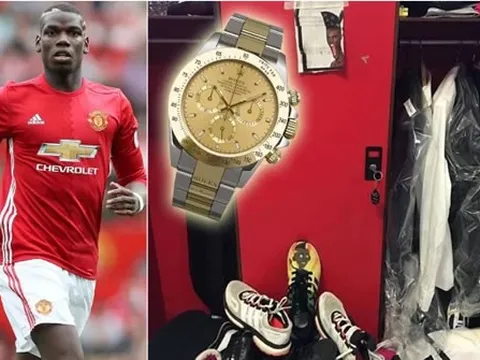 "Bom tấn" Pogba hào phóng tặng đồng hồ cho cả đội Juventus