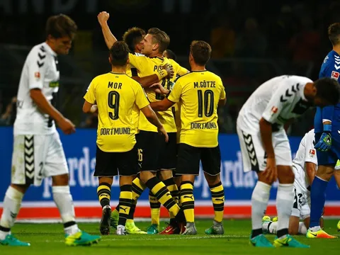 Thomas Tuchel và ánh dương ở Signal Iduna Park