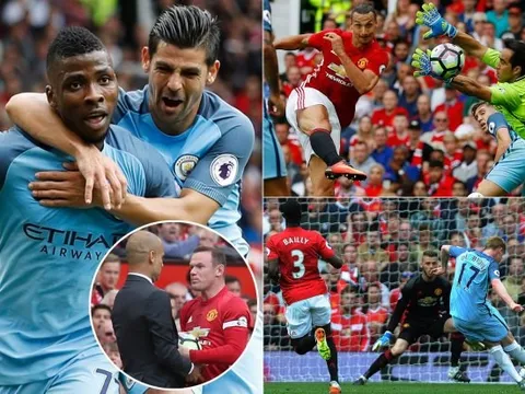Bravo mắc lỗi, Ibra ghi bàn, Mourinho vẫn phải ôm hận trước Guardiola
