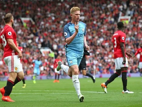De Bruyne nói gì sau khi giúp Man City đánh bại M.U?