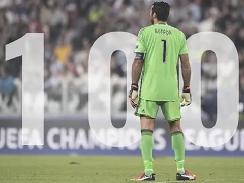 Buffon cán mốc '100' trong ngày buồn của Juventus