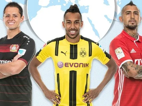 Bundesliga - Gã khổng lồ vươn mình ra khắp 5 châu