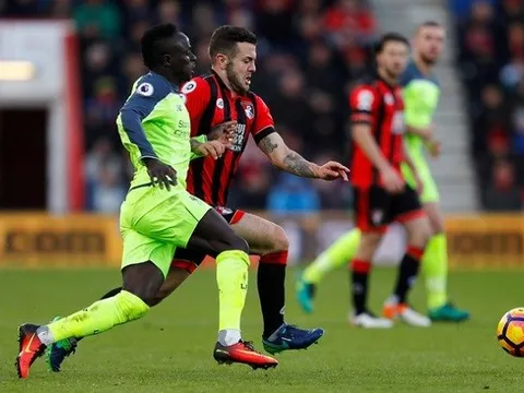Bừng tỉnh 20 phút cuối, Bournemouth lội ngược dòng không tưởng trước Liverpool