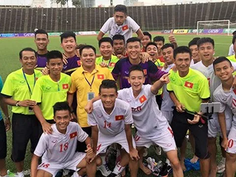 Các cầu thủ U16 Việt Nam sẽ kịp trở về dự VCK U17 quốc gia 2016
