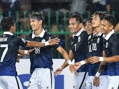 Campuchia cùng bảng Việt Nam tại AFF Cup