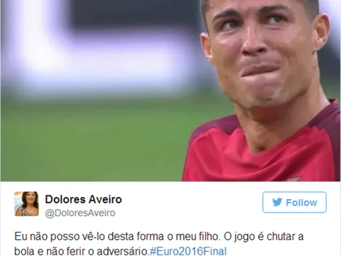 Mẹ Ronaldo tố cáo Payet vì pha phạm lỗi