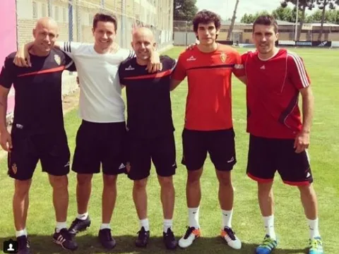 Ander Herrera chính thức tập luyện cùng Real Zaragoza