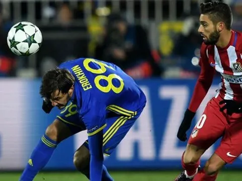 Carrasco lại nổ súng, Atletico thắng nhẹ trên đất Nga