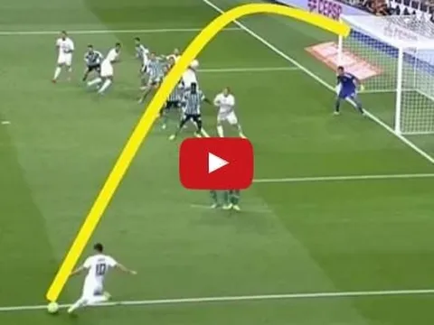 Cầu thủ vô danh khiến Ronaldo 'há hốc mồm' trong top 25 pha đá phạt đẹp nhất năm 2016
