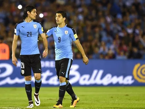Cavani và Suarez cùng khai hỏa: Uruguay đại thắng