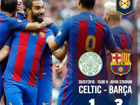 Celtic 1-3 Barcelona (ICC Cup 2016)