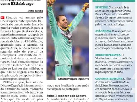 Chelsea bất ngờ có nhà vô địch EURO