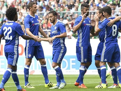 Hazard, Costa nổ súng, Chelsea hạ đẹp Bremen
