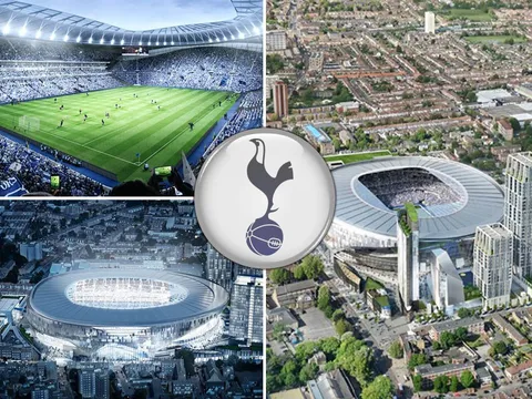 Chiêm ngưỡng Siêu SVĐ sắp hình thành của Tottenham Hotspur