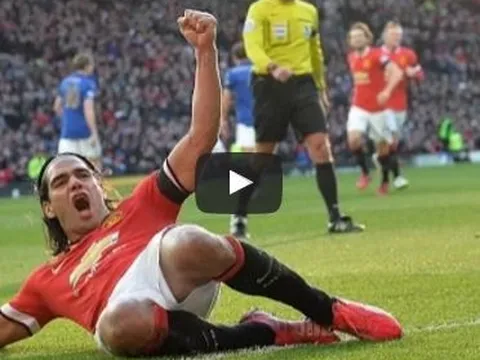 Chiến thắng 3-1 của Man United trước Leicester năm 2014