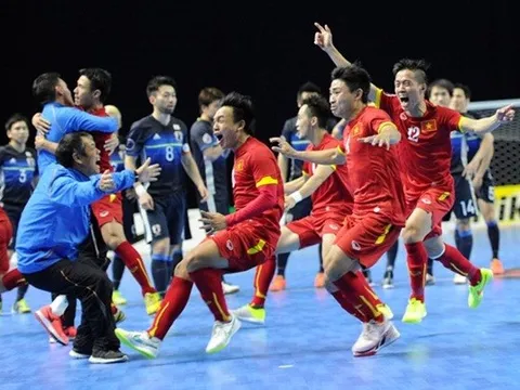 Chiến thắng lịch sử của futsal Việt Nam trước Nhật Bản