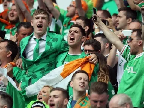 EURO 2016: Cổ động viên Ireland chinh phục nước Pháp