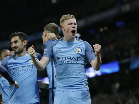Chơi bùng nổ, Man City 'phục thù' thành công Barca ngay tại Etihad