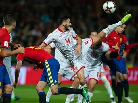 Chơi đơn diệu, nhưng Tây Ban Nha vẫn dễ dàng 'hủy diệt' Macedonia