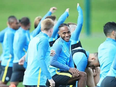 Chùm ảnh: Buổi tập đầy thư thái của Man City trước derby