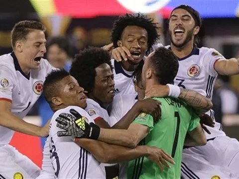 Colombia vào bán kết Copa America sau loạt sút đấu súng