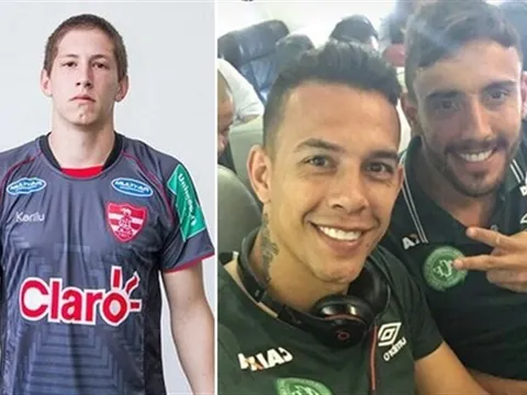 Có 3 cầu thủ Chapecoense còn sống sau vụ rơi máy bay