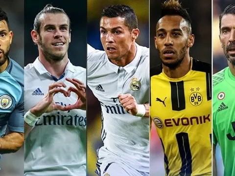 Công bố ƯCV QBV 2016: Có cả Ibra, Mahrez