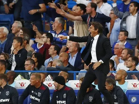 HLV Conte đưa Hazard "lên mây" sau chiến thắng nghẹt thở trước West Ham