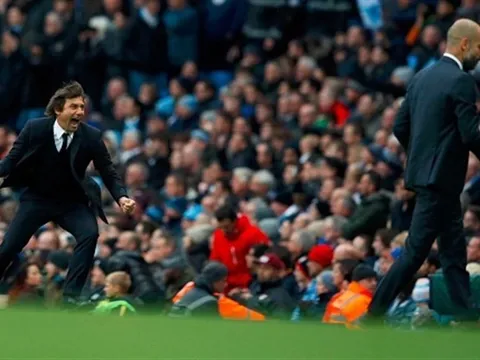 Conte cho rằng Chelsea chỉ 'ăn may' trước Man City