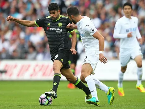Công làm thủ phá, Chelsea chia điểm trên sân của Swansea City