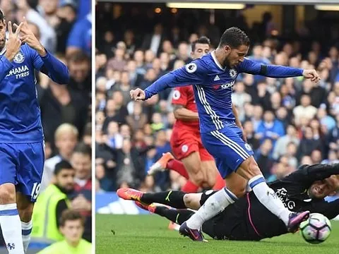 Costa, Hazard, Moses lập công, bầy cáo ăn no hành của Chelsea