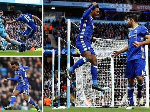 Costa truyền cảm hứng, Chelsea ngược dòng thắng đẹp Man City