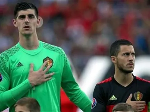 Courtois 'điên máu' vì Hazard khoái biểu diễn