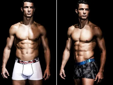 Ronaldo khiêu khích chị em trong mẫu đồ lót mới