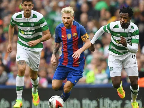 Cú hattrick của Lionel Messi vs Celtic