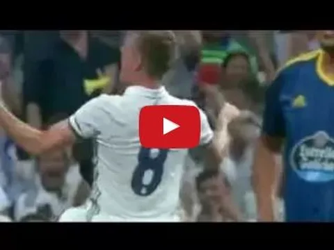 Cú sút xa thành thương hiệu của Toni Kroos