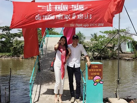 Hoa hậu Thu Thảo bênh vực vợ chồng Công Vinh – Thủy Tiên khi làm từ thiện