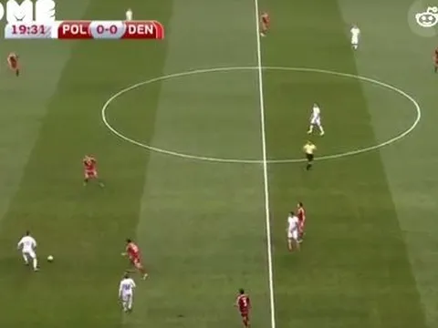 Ba Lan 3-2 Đan Mạch (vòng loại World Cup)