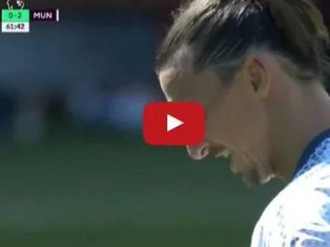 Đẳng cấp của Zlatan Ibrahimovic trong trận Bournemouth - M.U