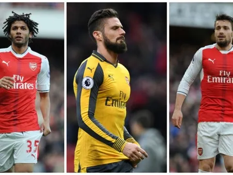 Đấu West Ham, Arsenal mất hàng loạt trụ cột