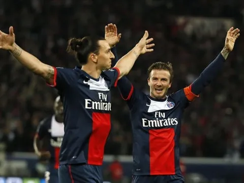 David Beckham nghĩ gì khi Ibrahimovic chuyển đến M.U?