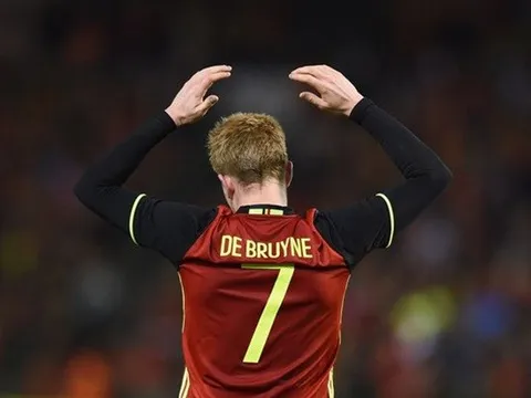 De Bruyne không chắc cửa đá chính trước CH Ireland